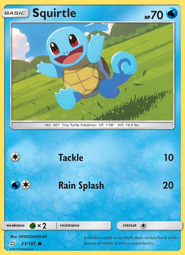 Squirtle 23/181 Team Up