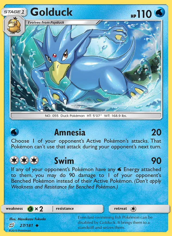 Golduck 27/181 Team Up