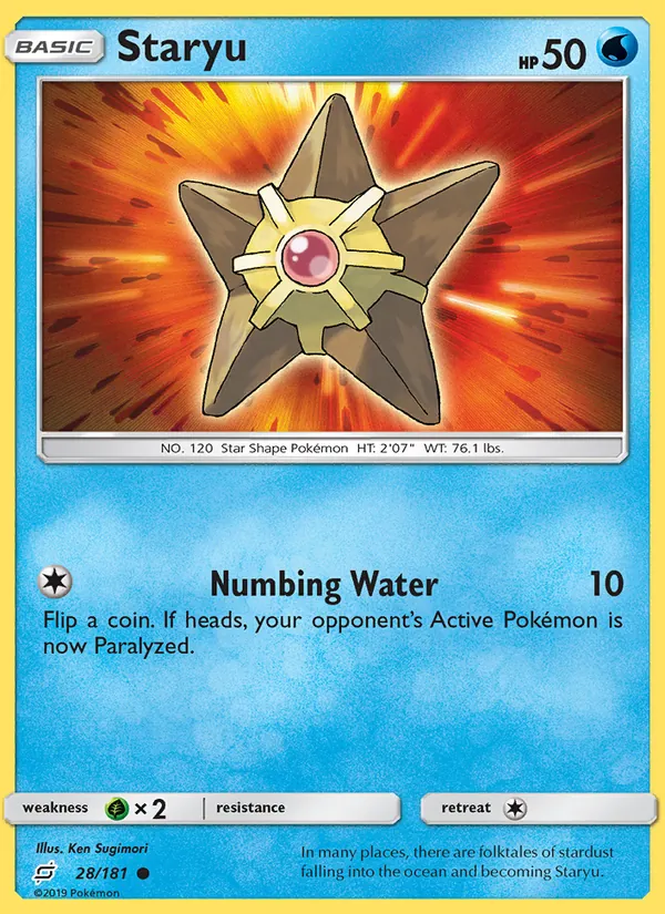Staryu 28/181 Team Up