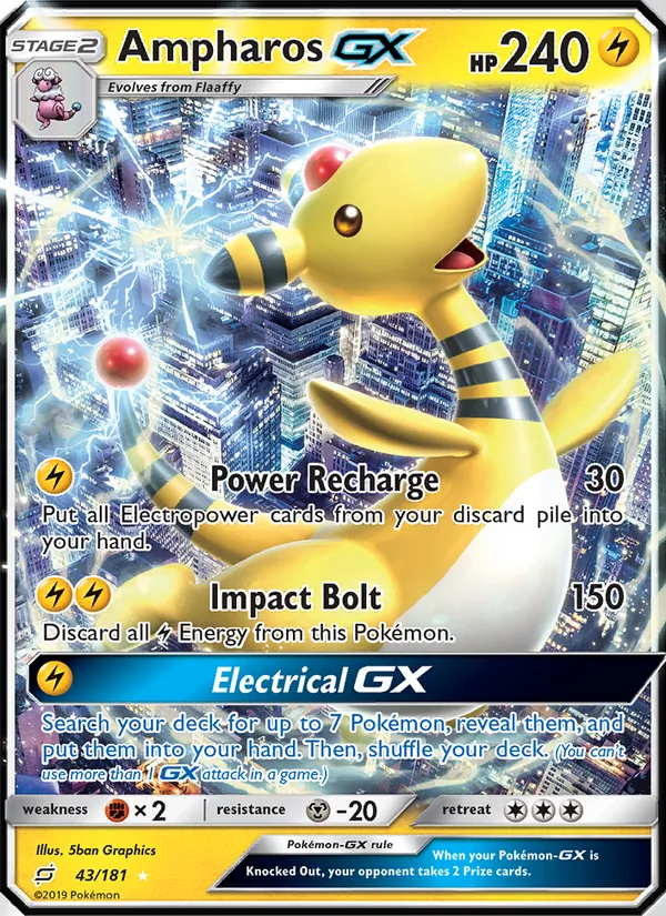 Ampharos GX 43/181 Team Up