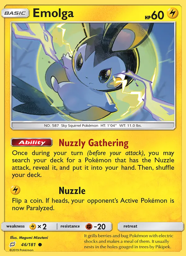 Emolga 46/181 Team Up