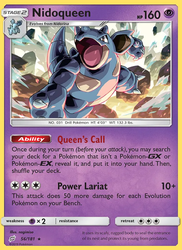 Nidoqueen 56/181 Team Up