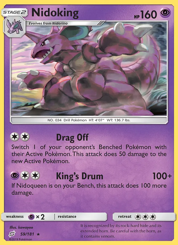 Nidoking 59/181 Team Up