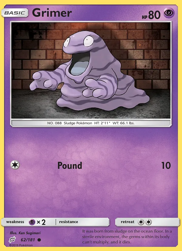 Grimer 62/181 Team Up