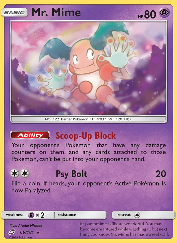Mr. Mime 66/181 Team Up