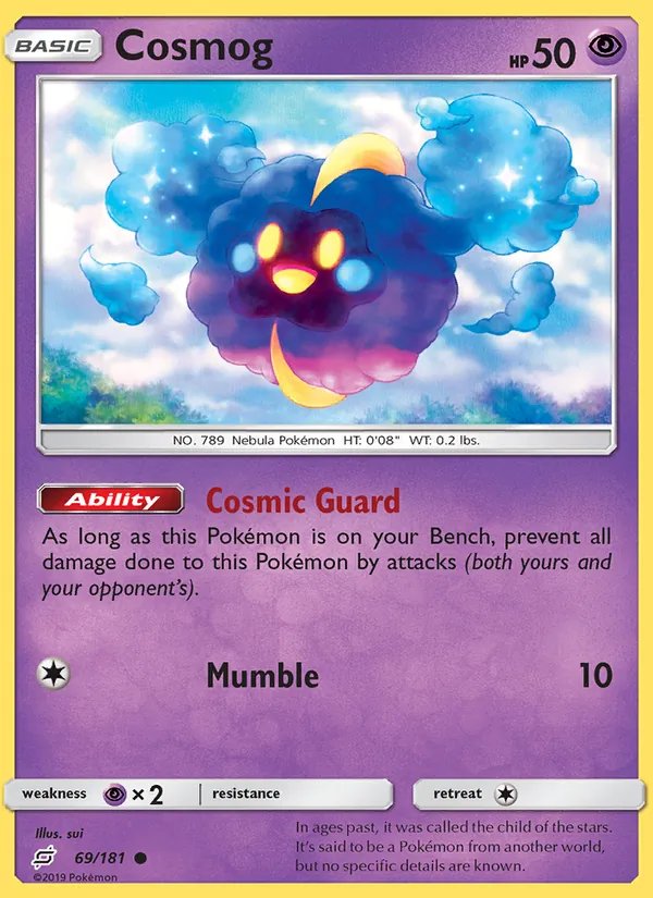 Cosmog 69/181 Team Up