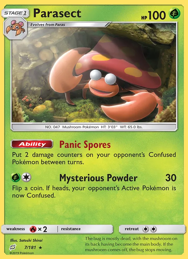 Parasect 7/181 Team Up