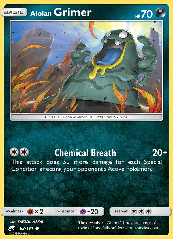 Alolan Grimer 83/181 Team Up