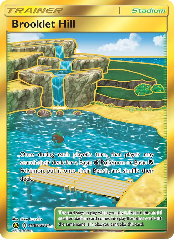 Brooklet Hill SV88 Hidden Fates Shiny Vault