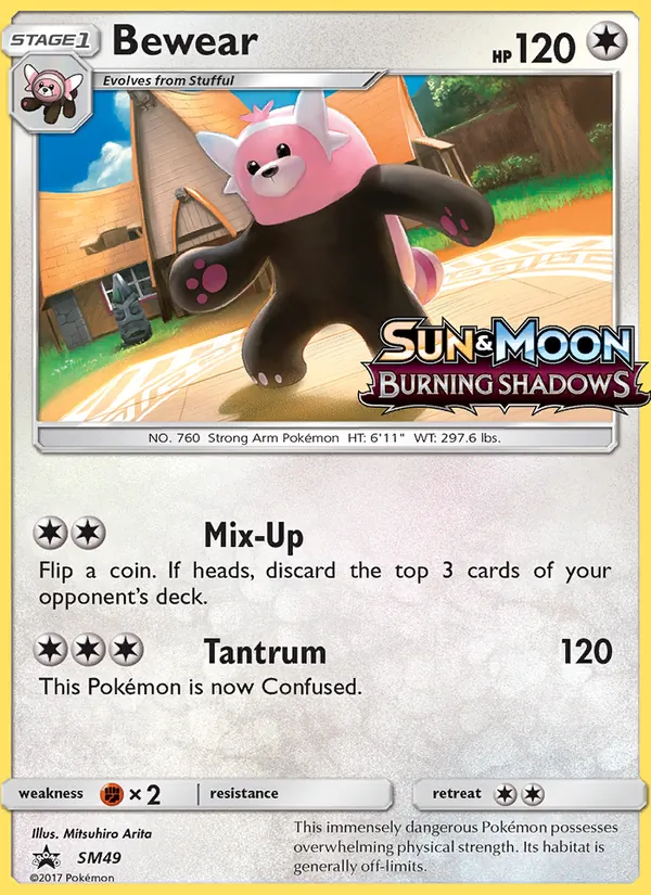 Bewear SM49 SM Black Star Promos