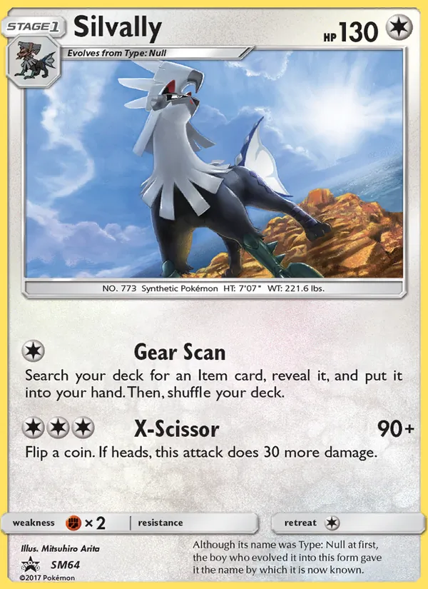 Silvally SM64 SM Black Star Promos
