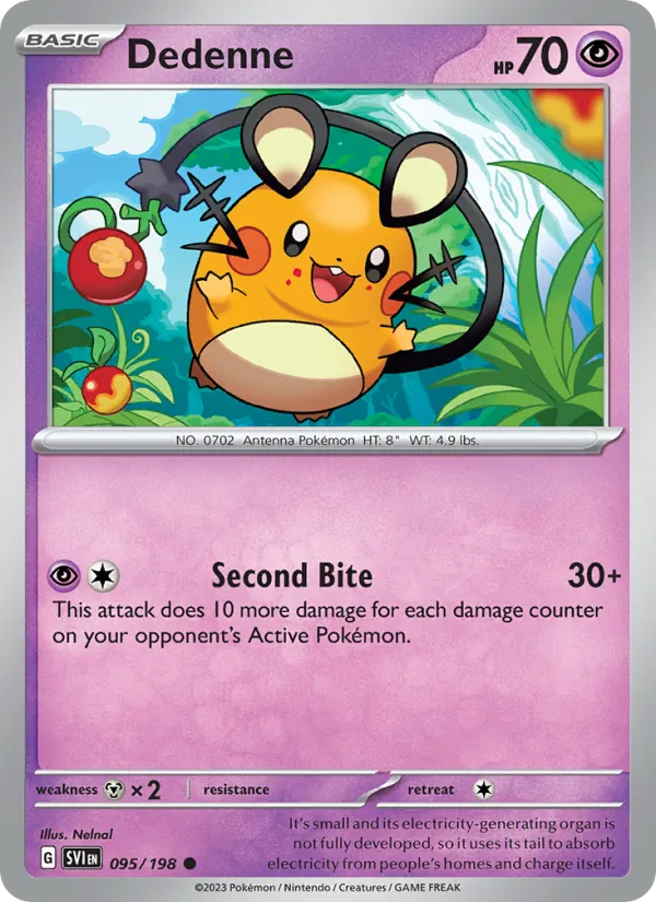 Dedenne 095/198 Scarlet & Violet
