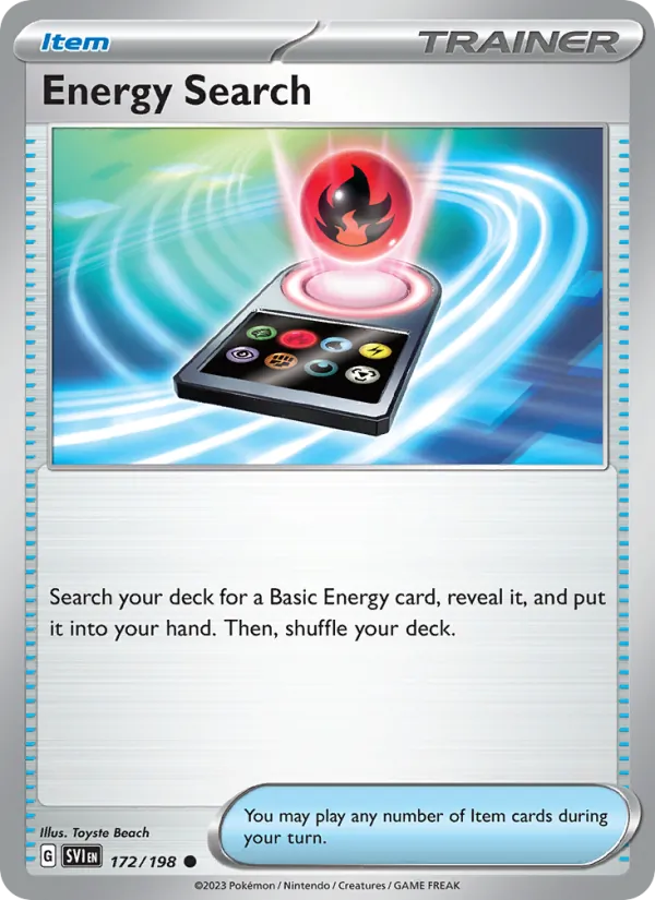 Energy Search 172/198 Scarlet & Violet