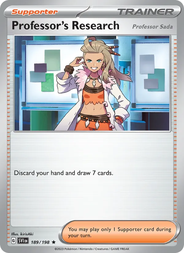 Professor's Research 189/198 Scarlet & Violet