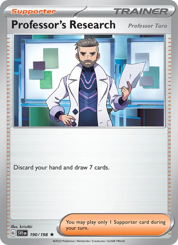 Professor's Research 190/198 Scarlet & Violet