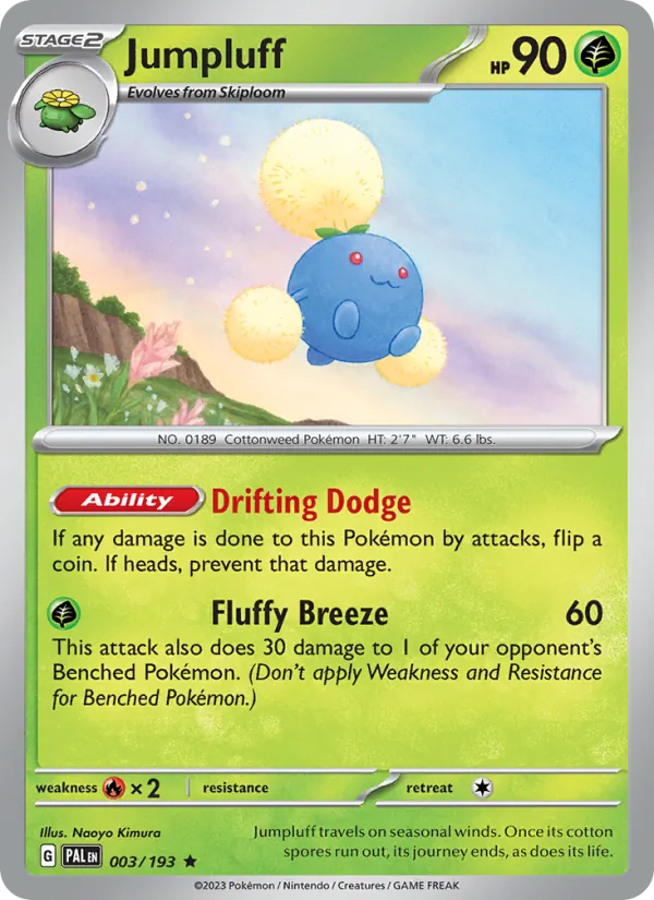 Jumpluff 003/193 Paldea Evolved