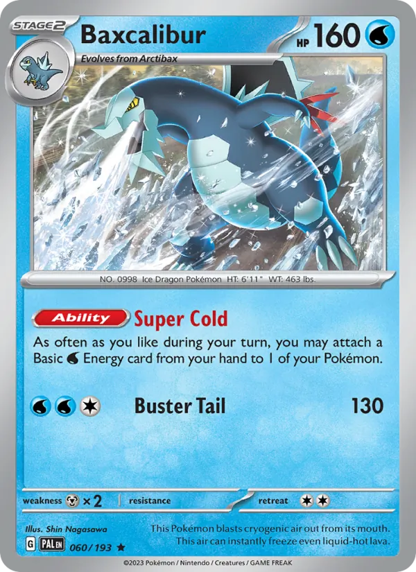 Baxcalibur 060/193 Paldea Evolved