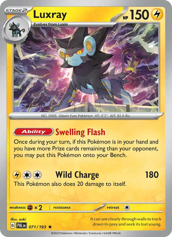 Luxray 071/193 Paldea Evolved