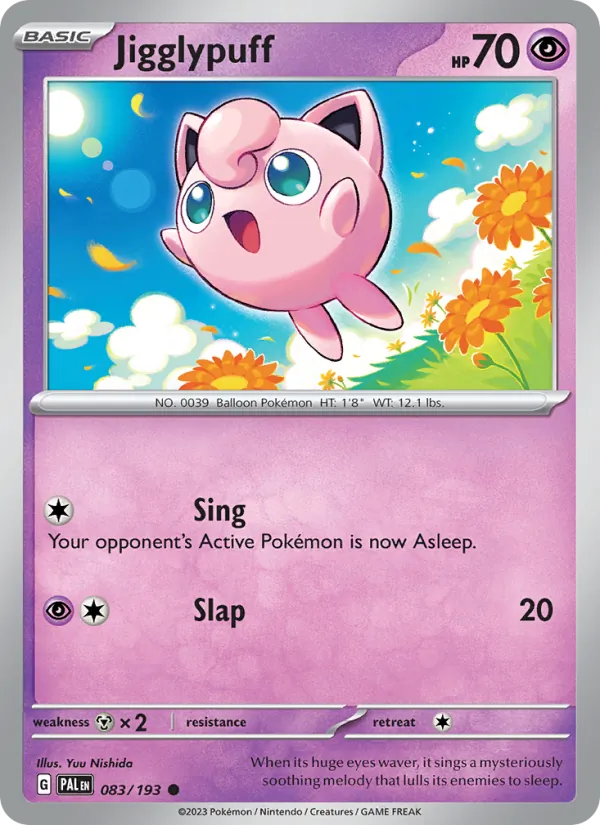 Jigglypuff 083/193 Paldea Evolved