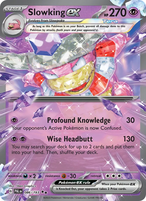 Slowking ex 086/193 Paldea Evolved