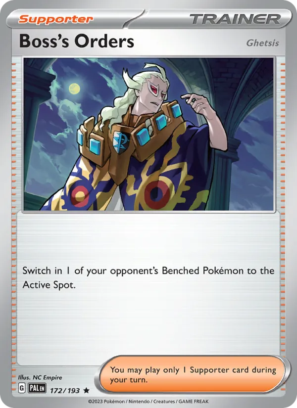 Boss's Orders 172/193 Paldea Evolved