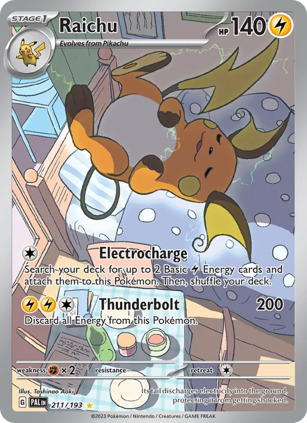 Raichu 211/193 Paldea Evolved