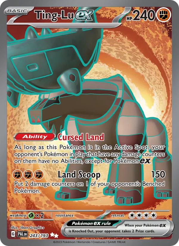 Ting-Lu ex 243/193 Paldea Evolved