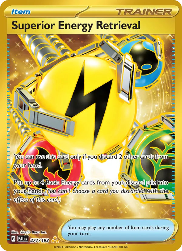 Superior Energy Retrieval 277/193 Paldea Evolved