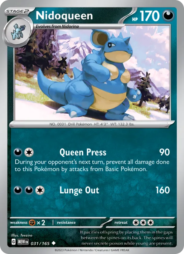 Nidoqueen 031/165 151