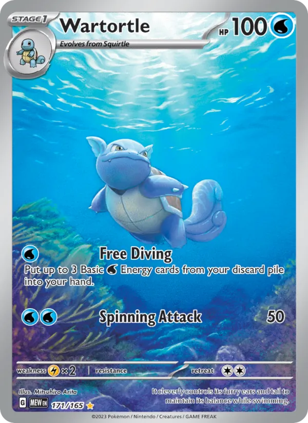 Wartortle 171/165 151