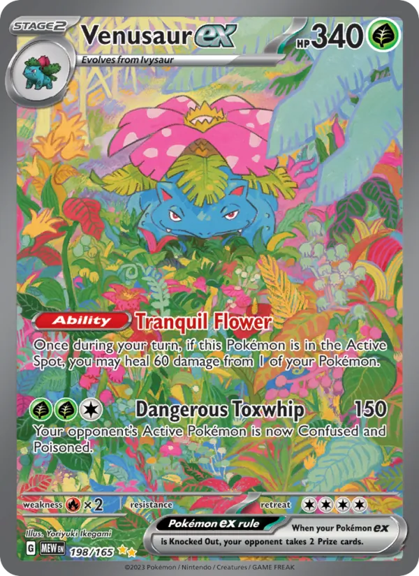 Venusaur ex 198/165 151