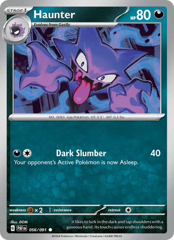 Haunter 056/91 Paldean Fates