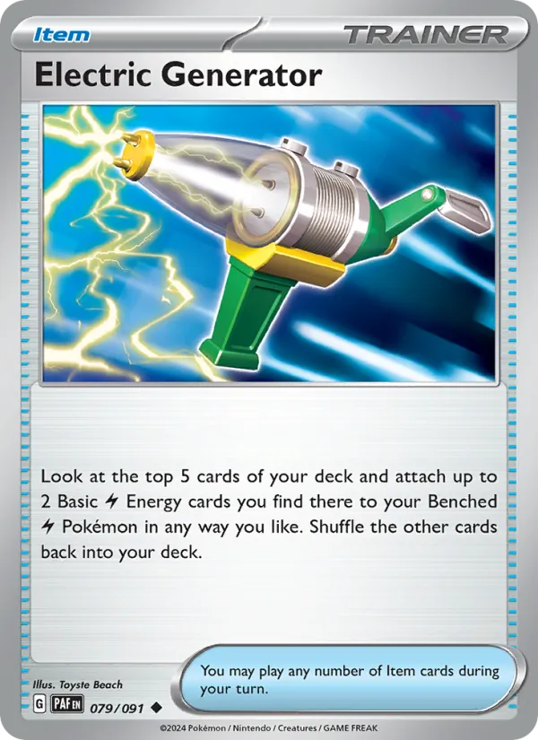 Electric Generator 079/91 Paldean Fates