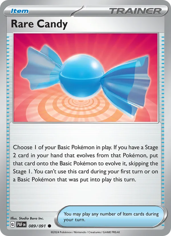 Rare Candy 089/91 Paldean Fates