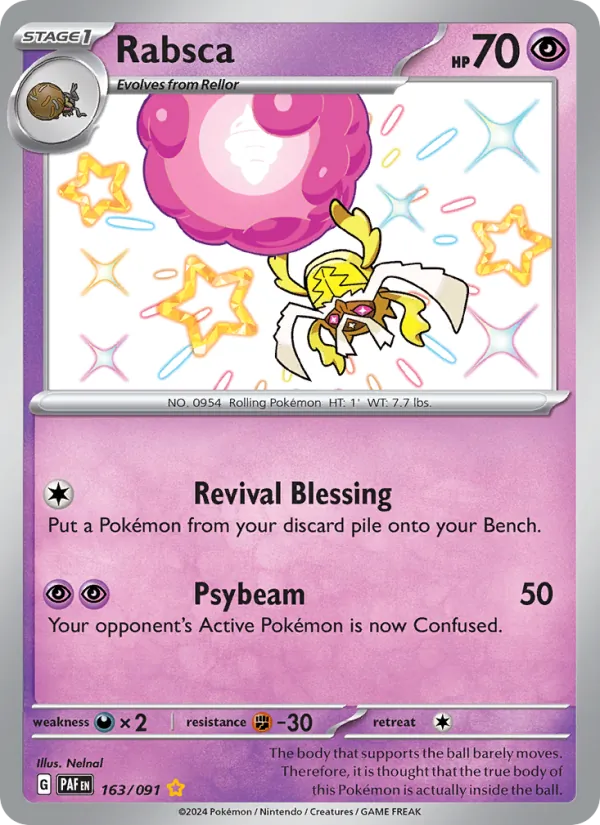 Rabsca 163/91 Paldean Fates