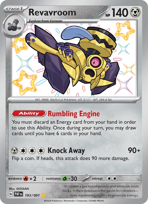 Revavroom 193/91 Paldean Fates