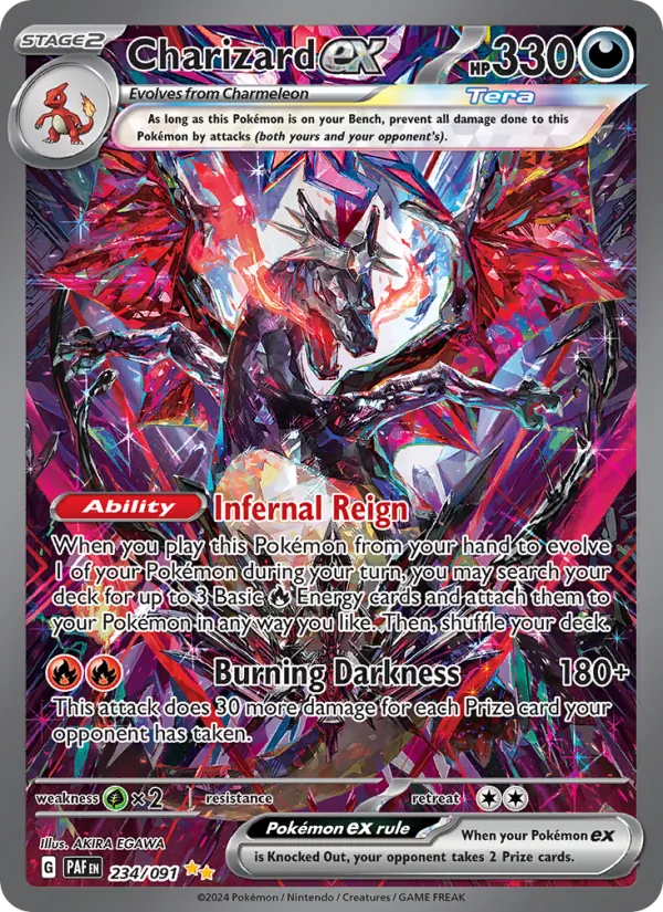 Charizard ex 234/91 Paldean Fates