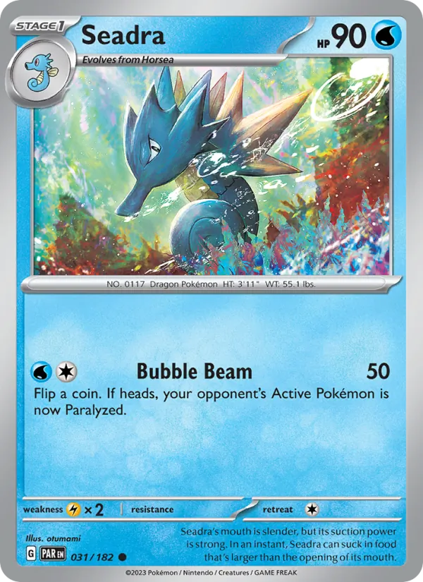 Seadra 031/182 Paradox Rift