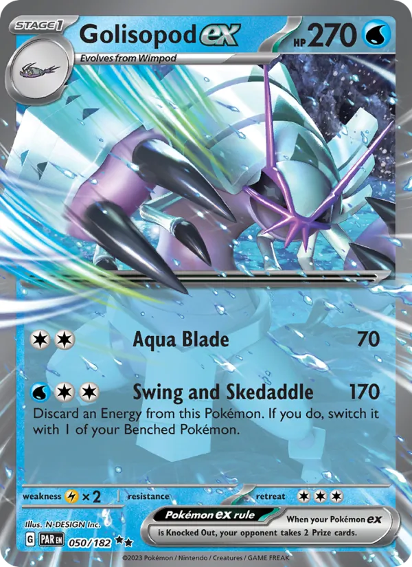 Golisopod ex 050/182 Paradox Rift