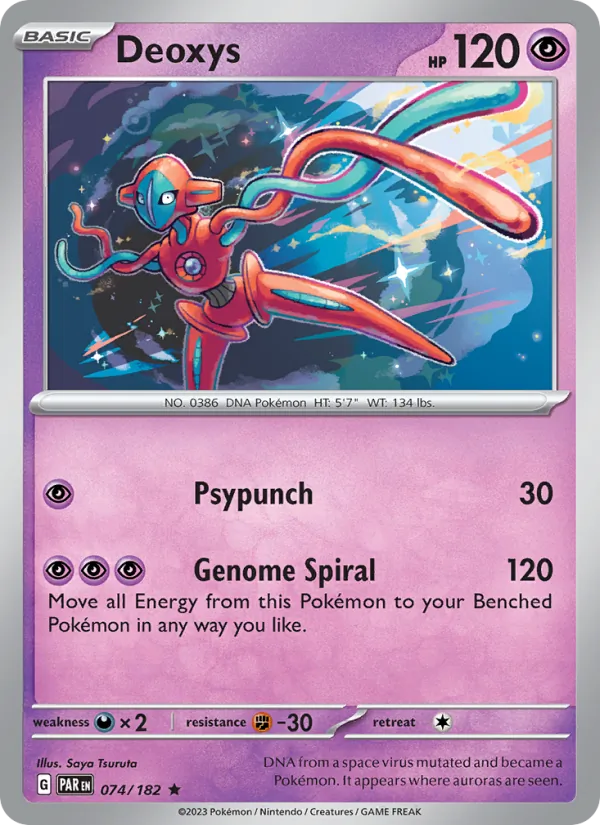 Deoxys 074/182 Paradox Rift
