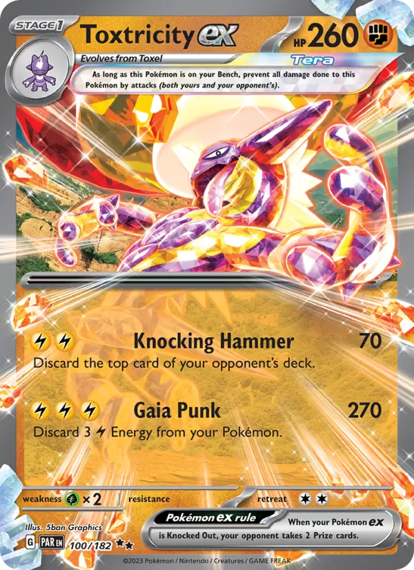 Toxtricity ex 100/182 Paradox Rift