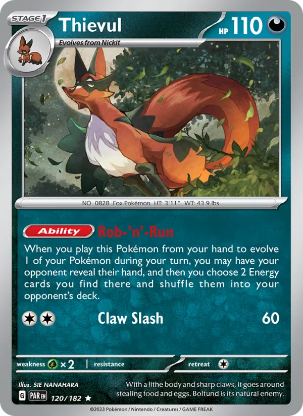 Thievul 120/182 Paradox Rift