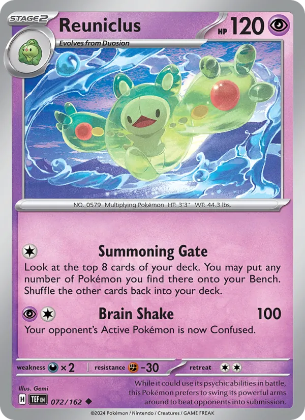 Reuniclus 072/162 Temporal Forces