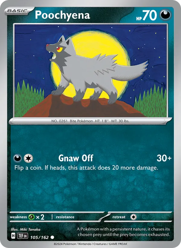 Poochyena 105/162 Temporal Forces