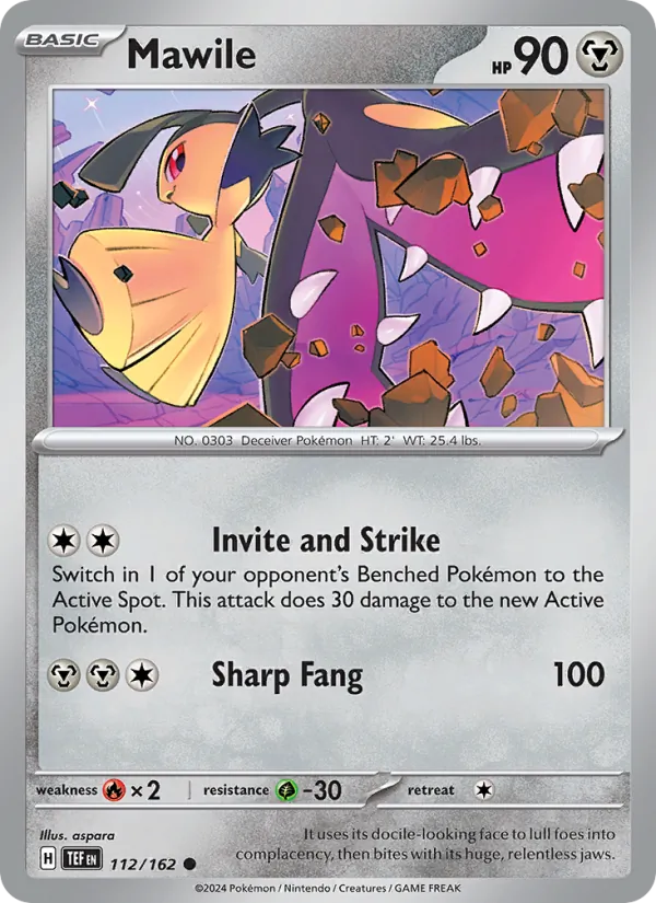 Mawile 112/162 Temporal Forces