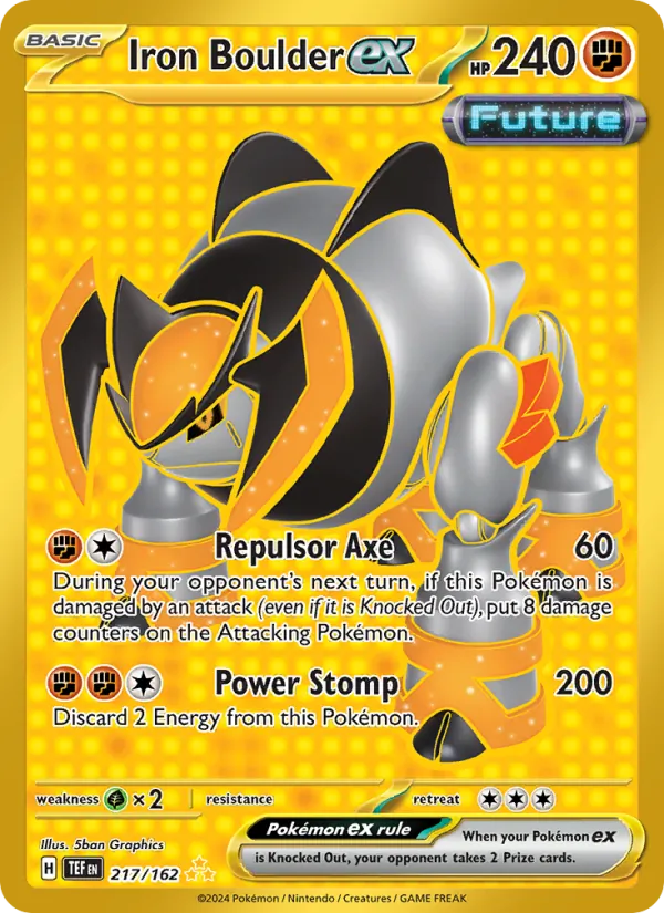 Iron Boulder ex 217/162 Temporal Forces