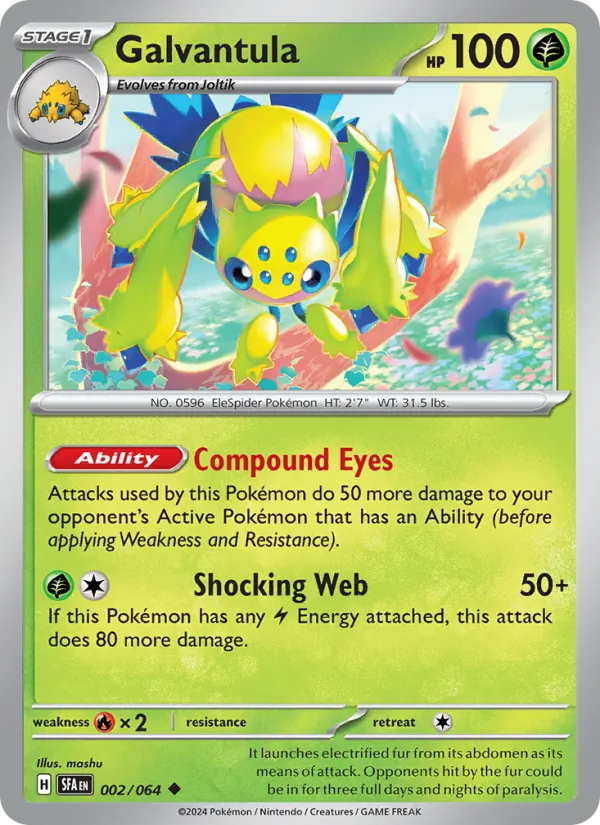 Galvantula 002/64 Shrouded Fable