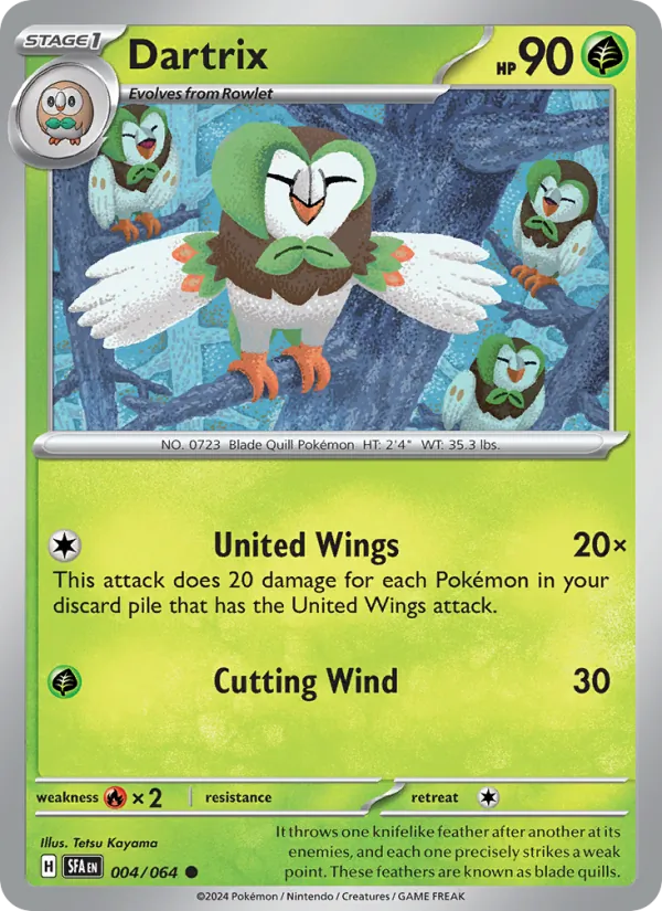 Dartrix 004/64 Shrouded Fable
