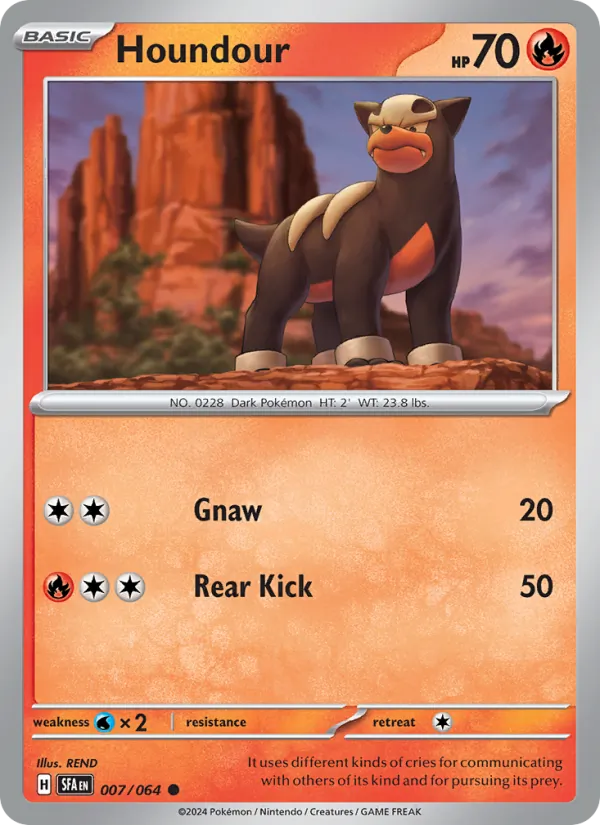 Houndour 007/64 Shrouded Fable