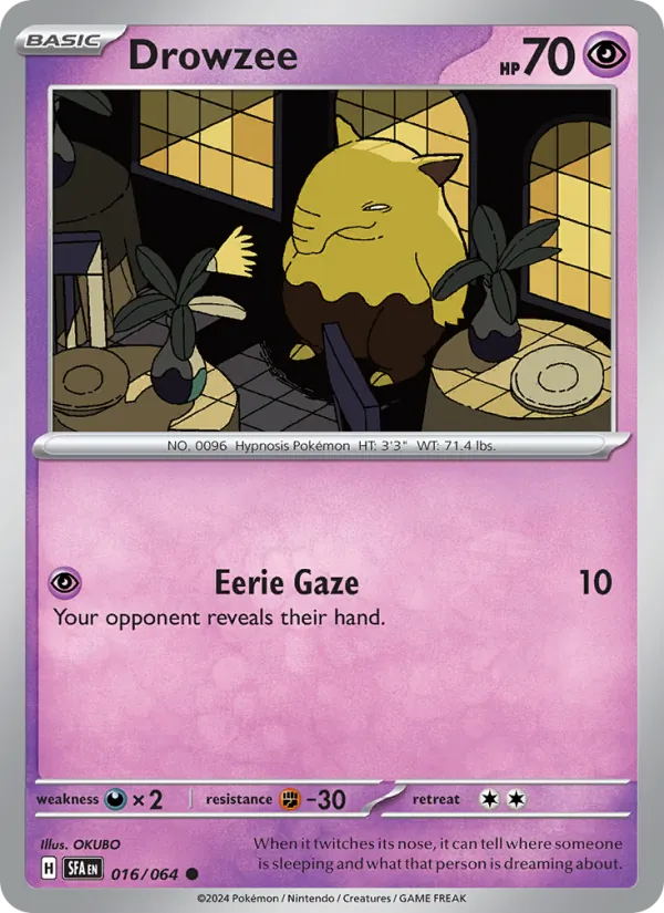 Drowzee 016/64 Shrouded Fable